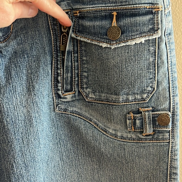 XOXO wide leg jeans size 5/6 - Picture 4 of 9